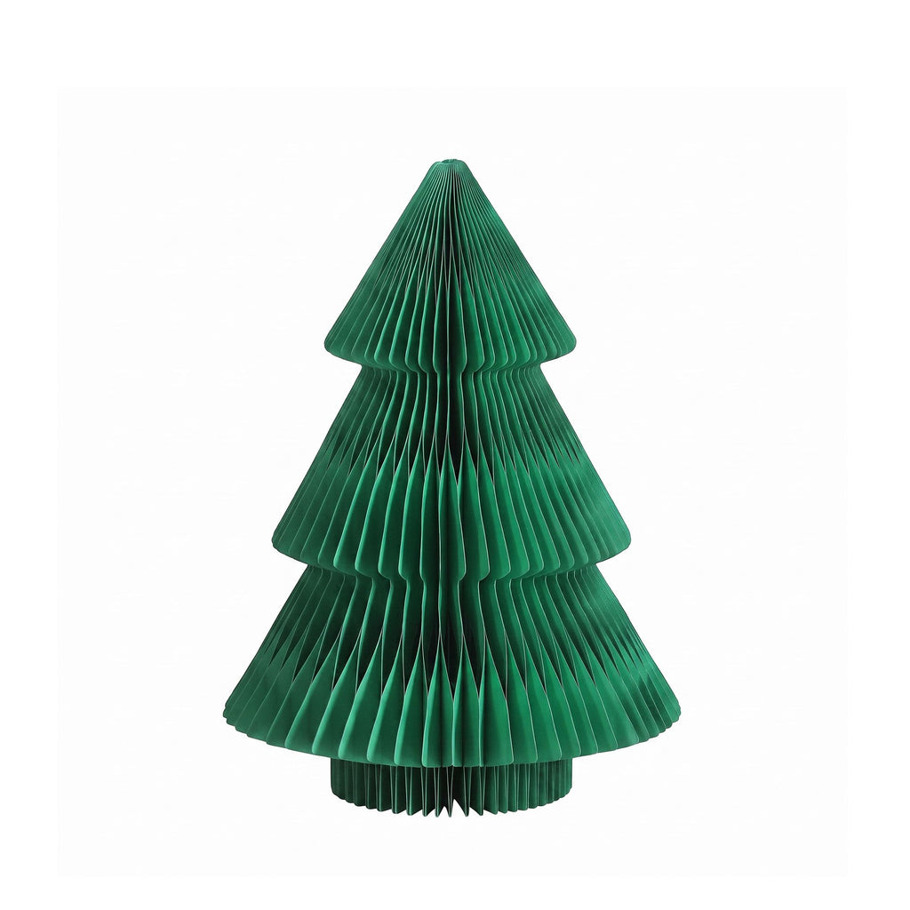 Folding Paper Tabletop Tree, 47cm, Green