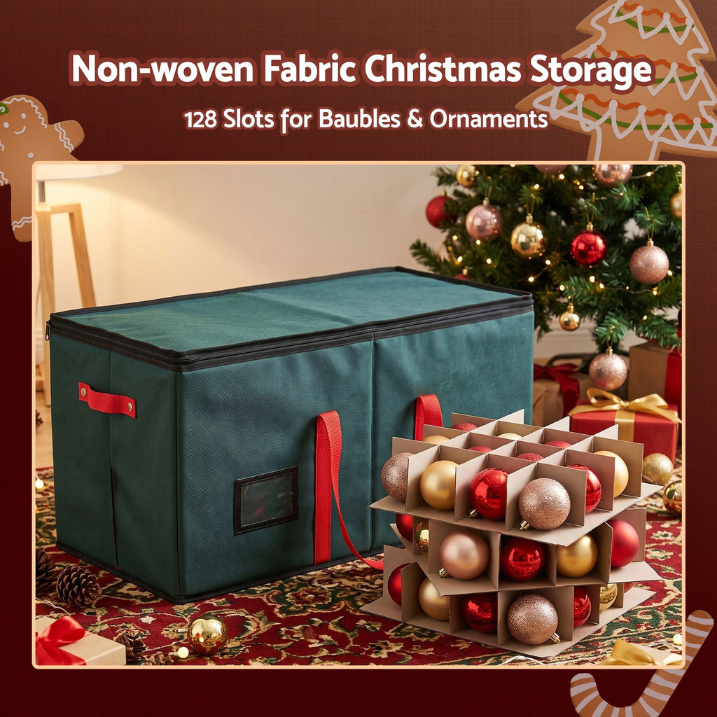 Bauble Storage Box, 128 Slots