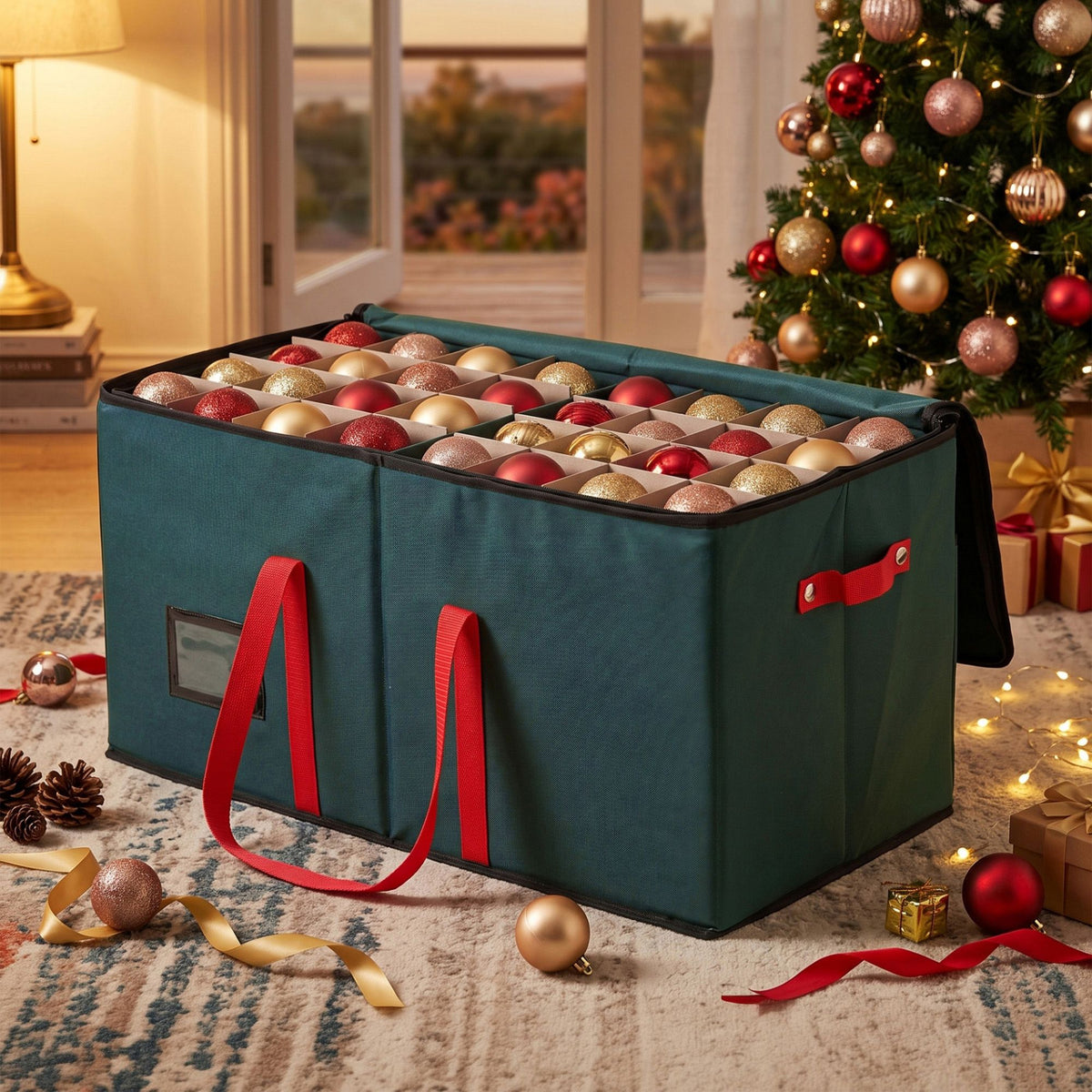 Bauble Storage Box, 128 Slots