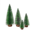 Frosted Mini Tree Table Set, 4 Pieces