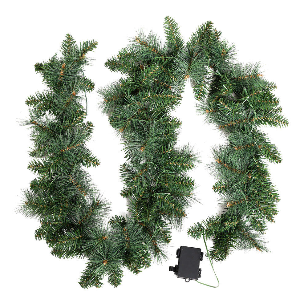 Pre-Lit Christmas Garland, 1.8m