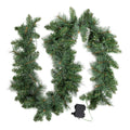 Pre-Lit Christmas Garland, 1.8m
