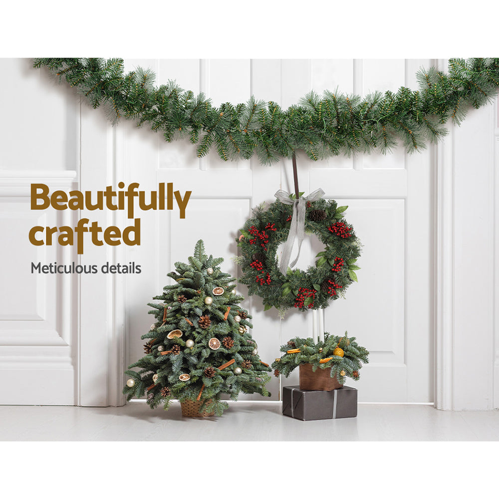 Pre-Lit Christmas Garland, 1.8m