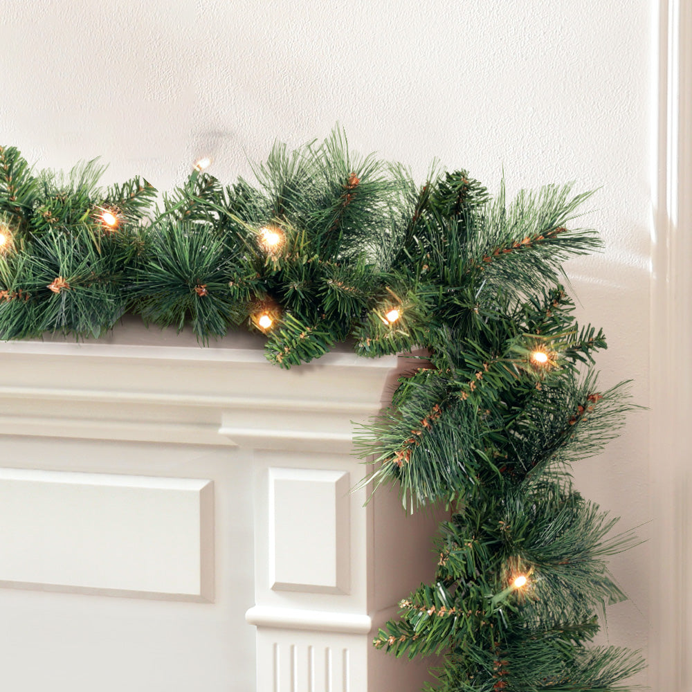 Pre-Lit Christmas Garland, 1.8m