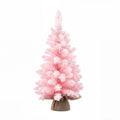 Flocked Pink Tabletop Tree, 60cm