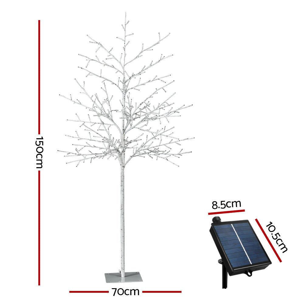 Solar Twig Christmas Tree, 1.5m, 304 LEDs
