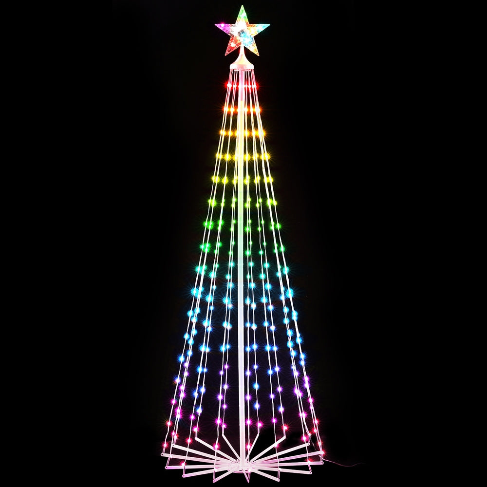 Smart RGB Fairy Light Christmas Tree, 1.8m, App Control