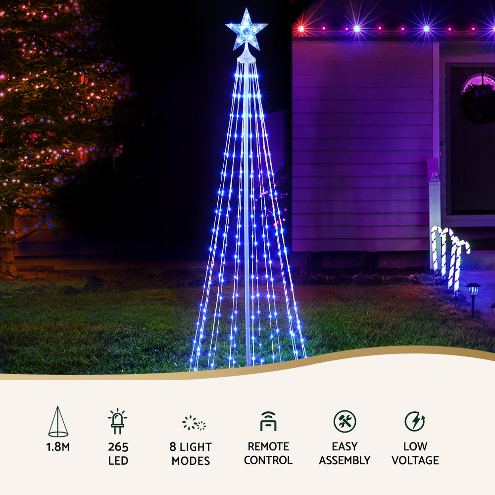 Smart RGB Fairy Light Christmas Tree, 1.8m, App Control