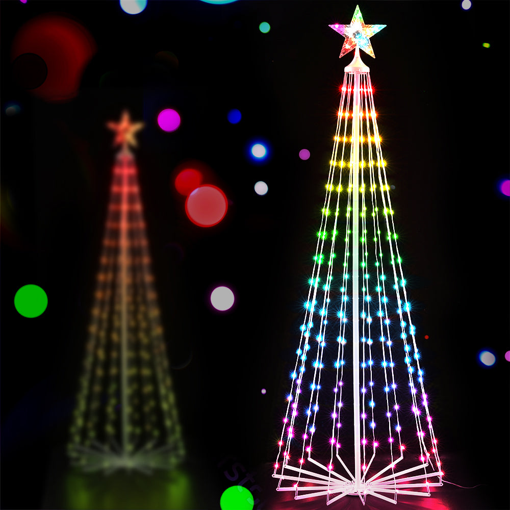 Smart RGB Fairy Light Christmas Tree, 1.8m, App Control