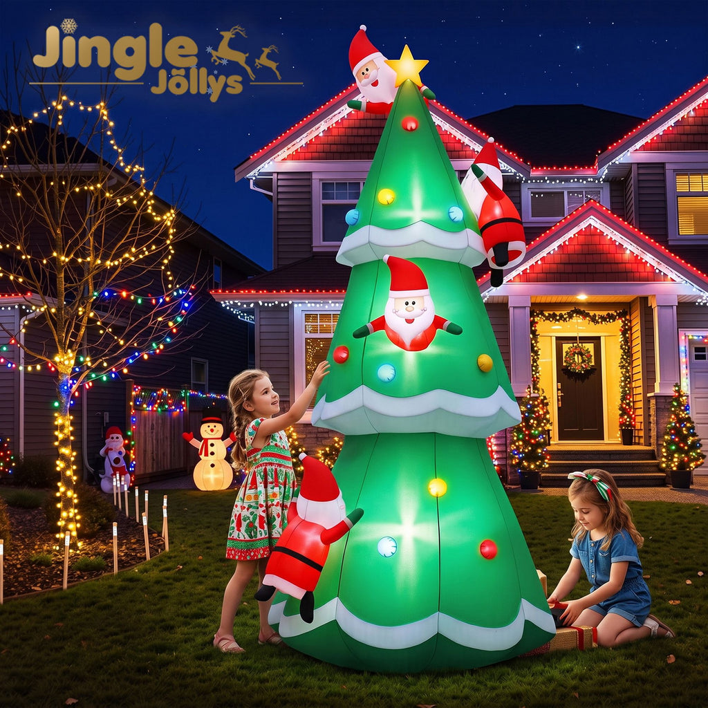 Giant Inflatable Santa Christmas Tree, 5m