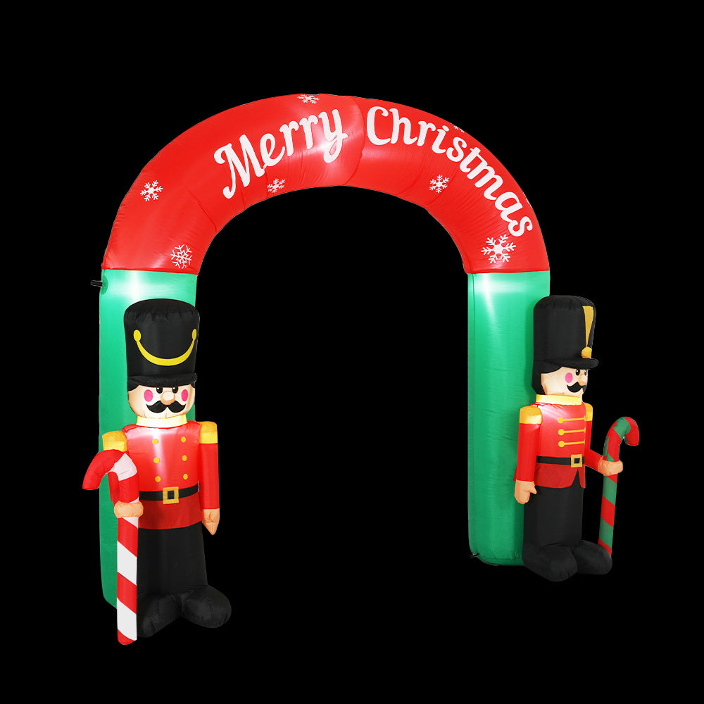 Inflatable Nutcracker Archway, 3m