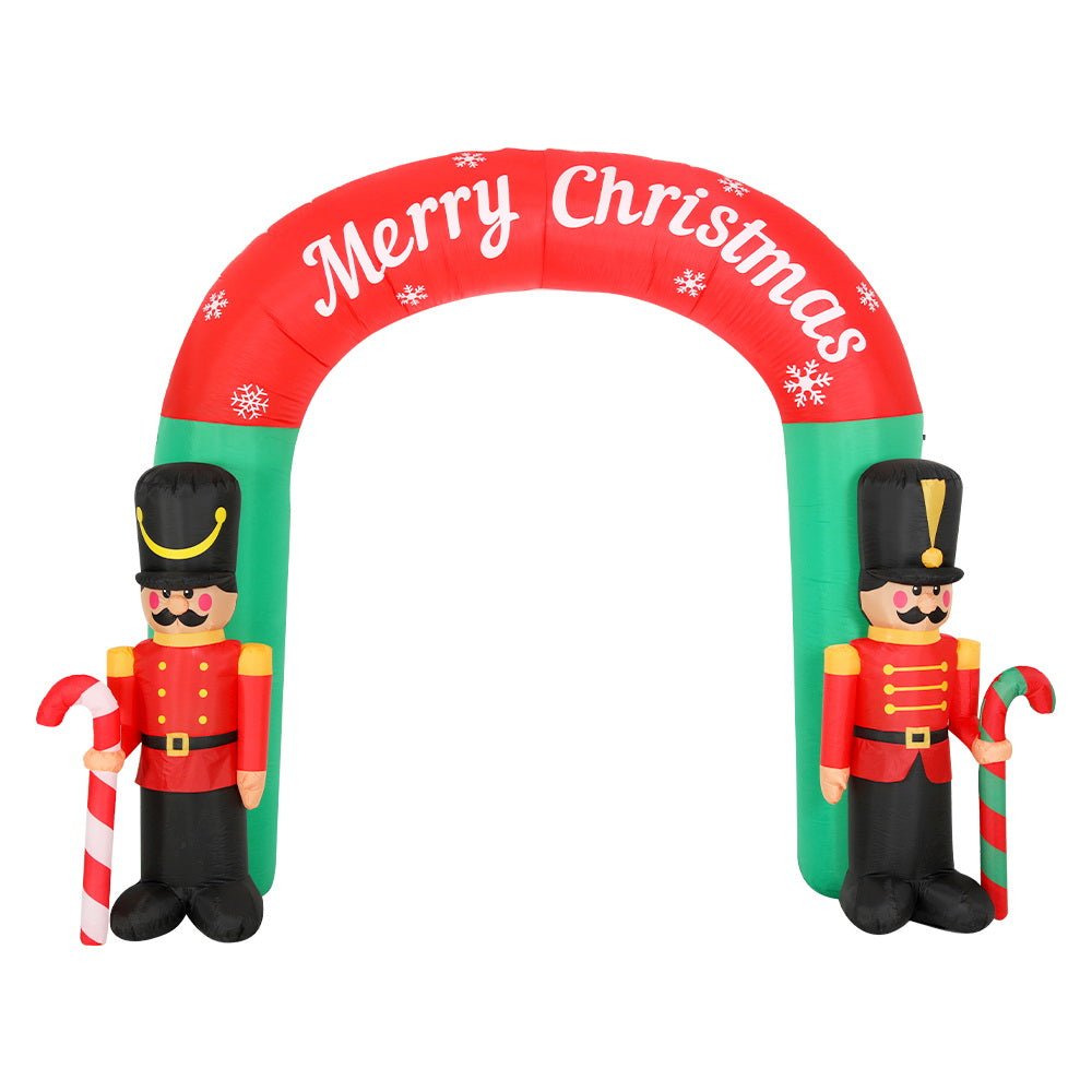 Inflatable Nutcracker Archway, 3m