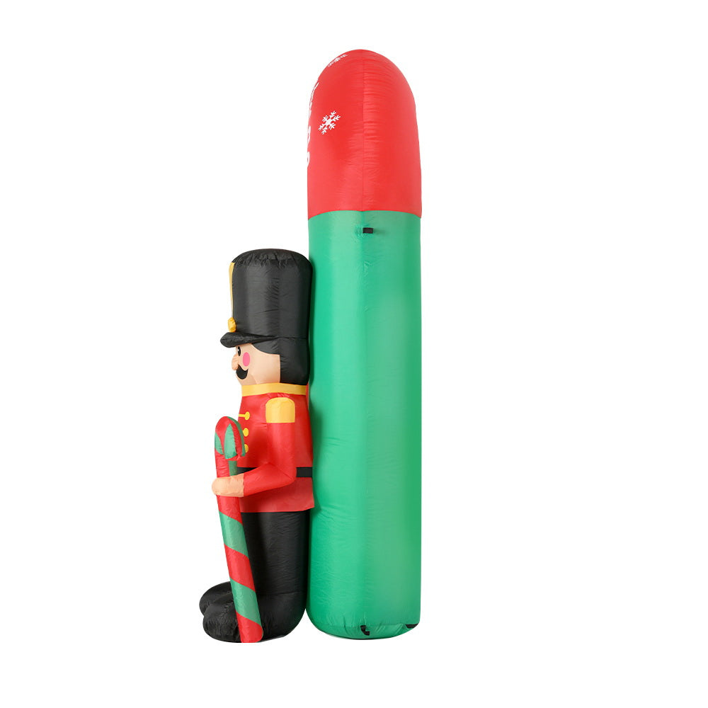 Inflatable Nutcracker Archway, 3m