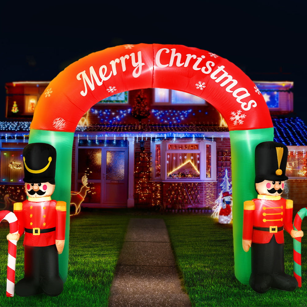 Inflatable Nutcracker Archway, 3m