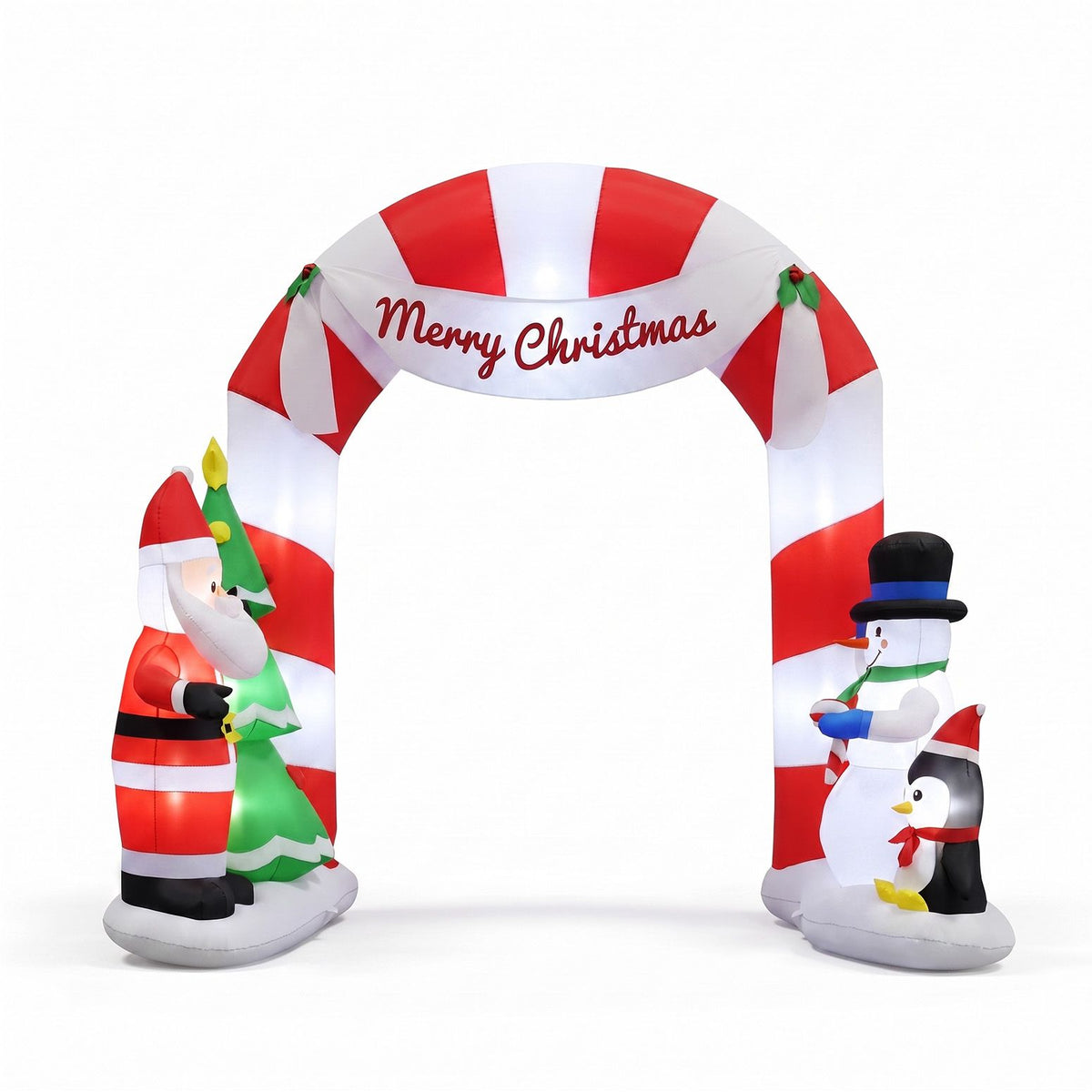Inflatable Santa Archway, 3m