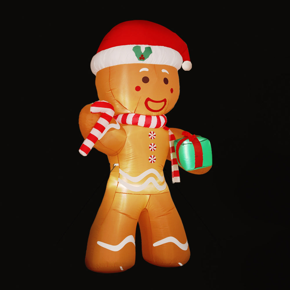 Inflatable Gingerbread Man, 2.4m