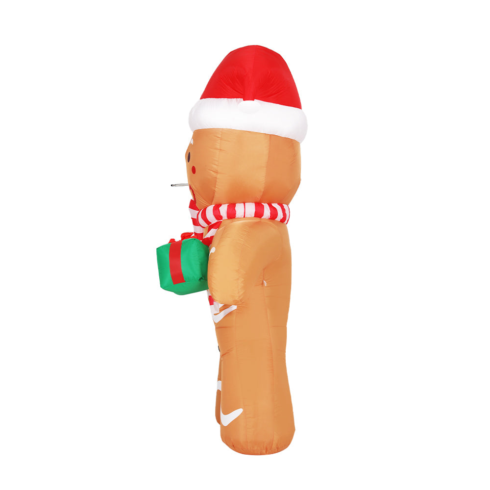 Inflatable Gingerbread Man, 2.4m