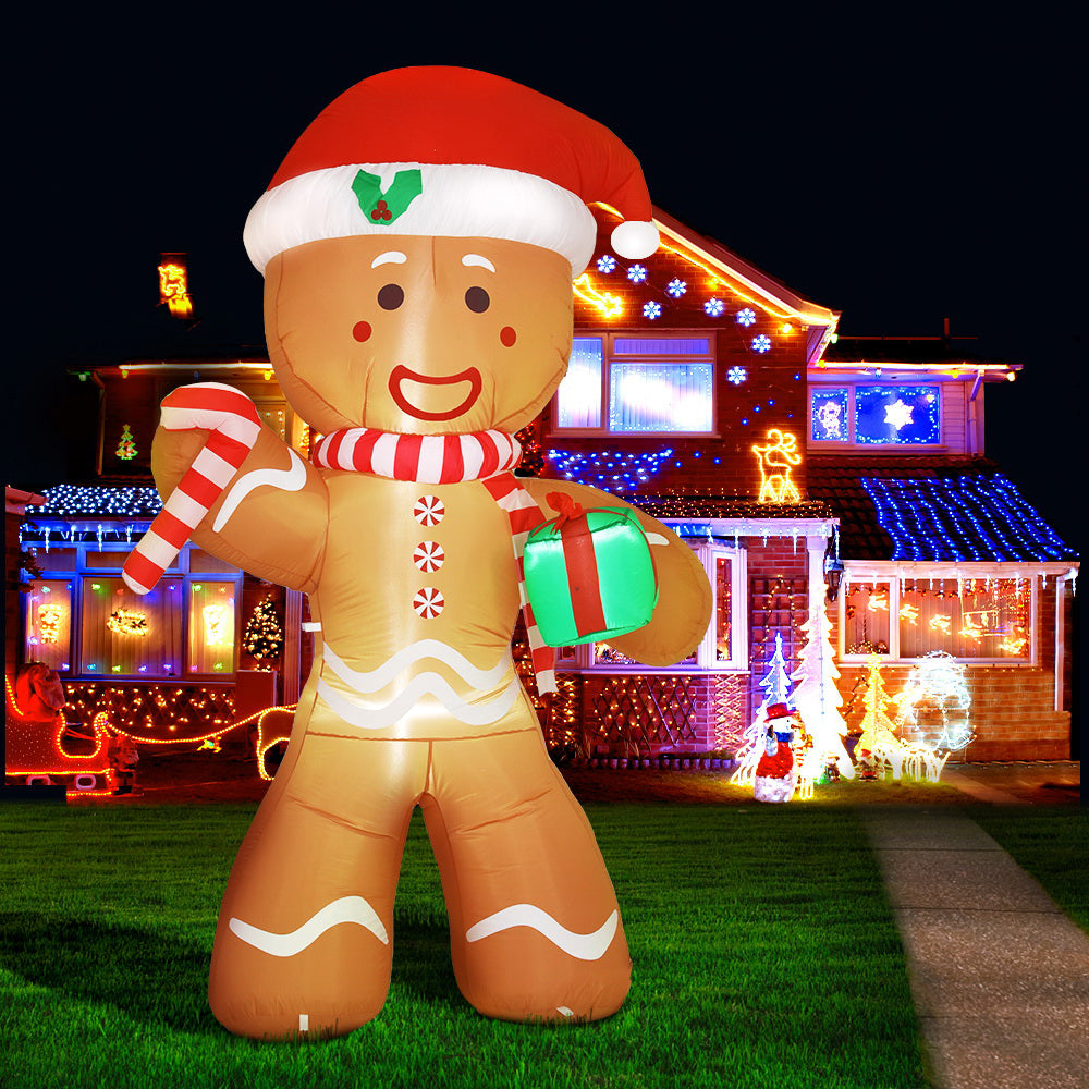 Inflatable Gingerbread Man, 2.4m