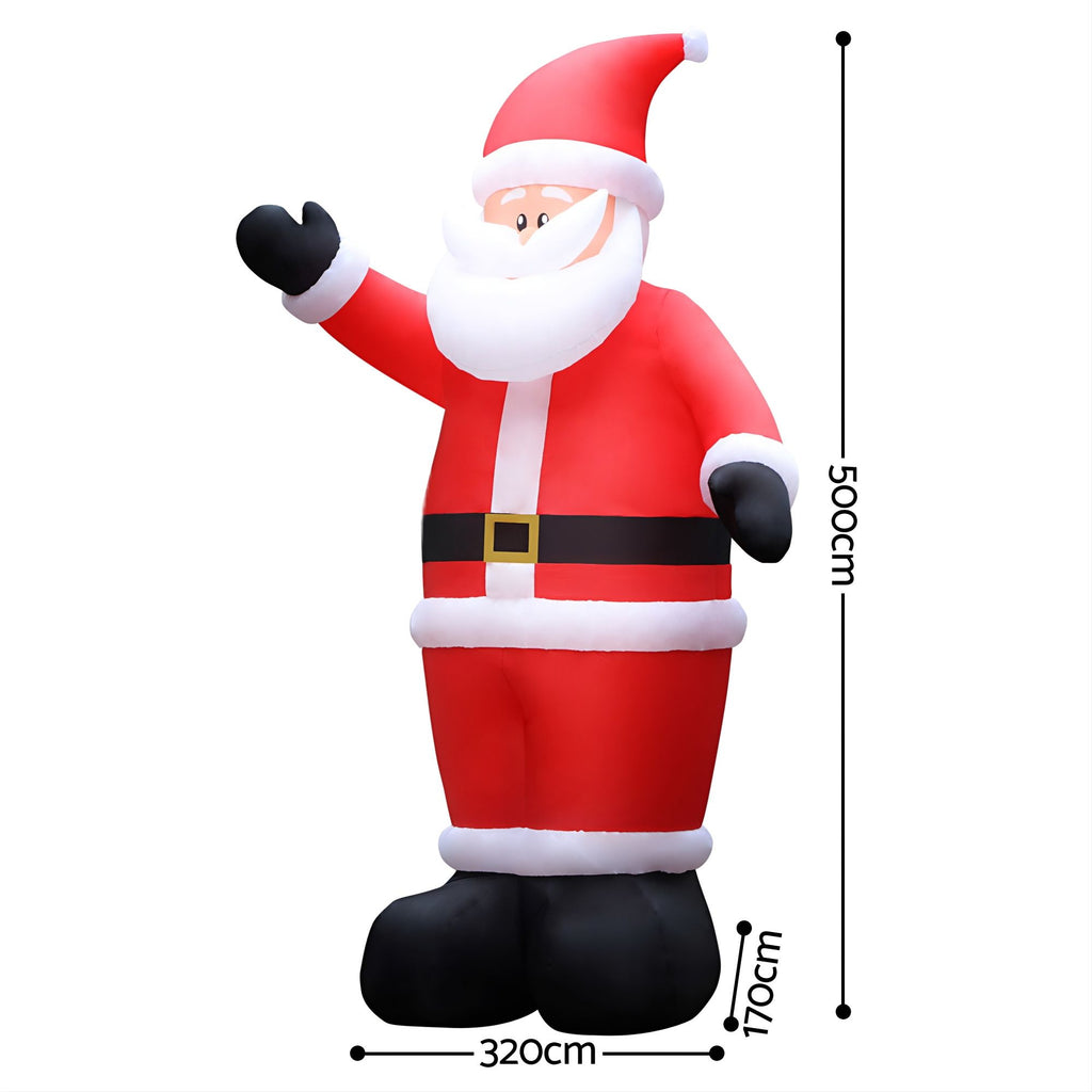Giant Inflatable Santa, 5m