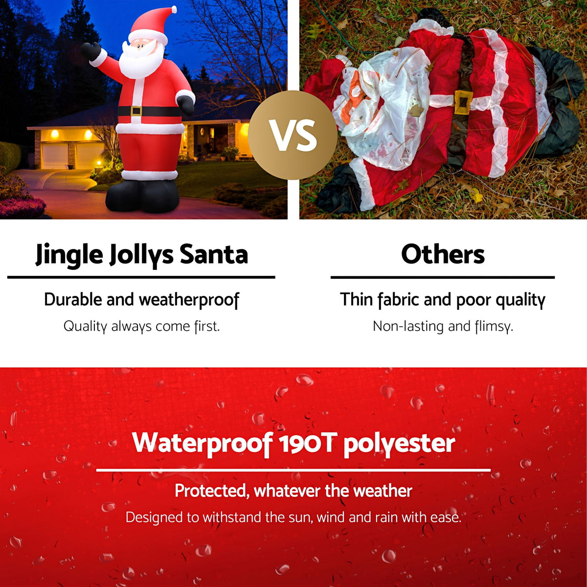 Giant Inflatable Santa, 5m