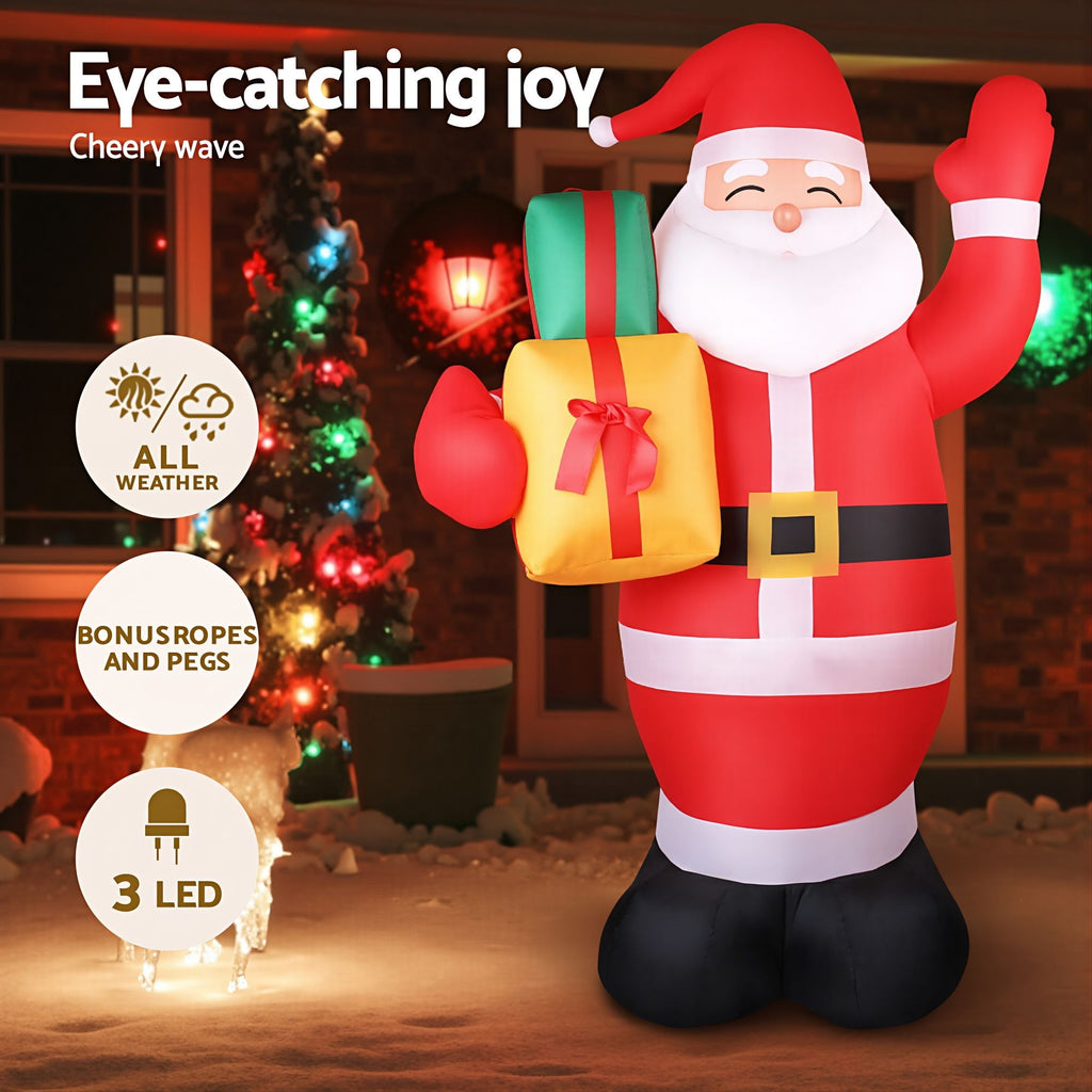 Inflatable Santa, 2.4m