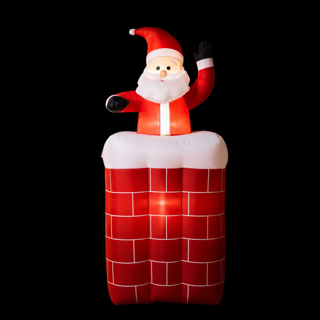 Inflatable Pop-Up Santa, 1.8m