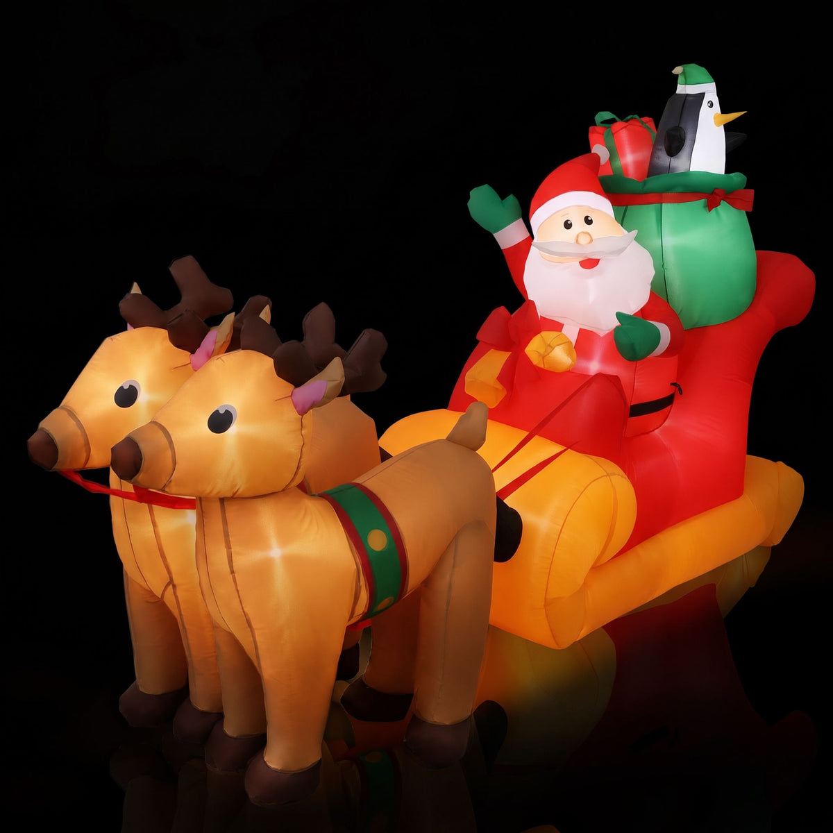 Inflatable Santa's Sleigh, 2.2m