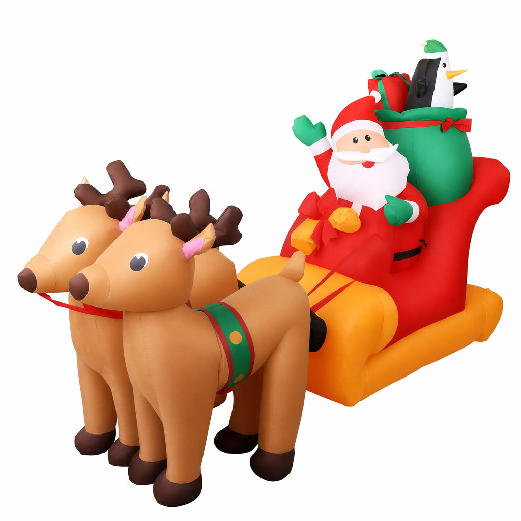 Inflatable Santa's Sleigh, 2.2m