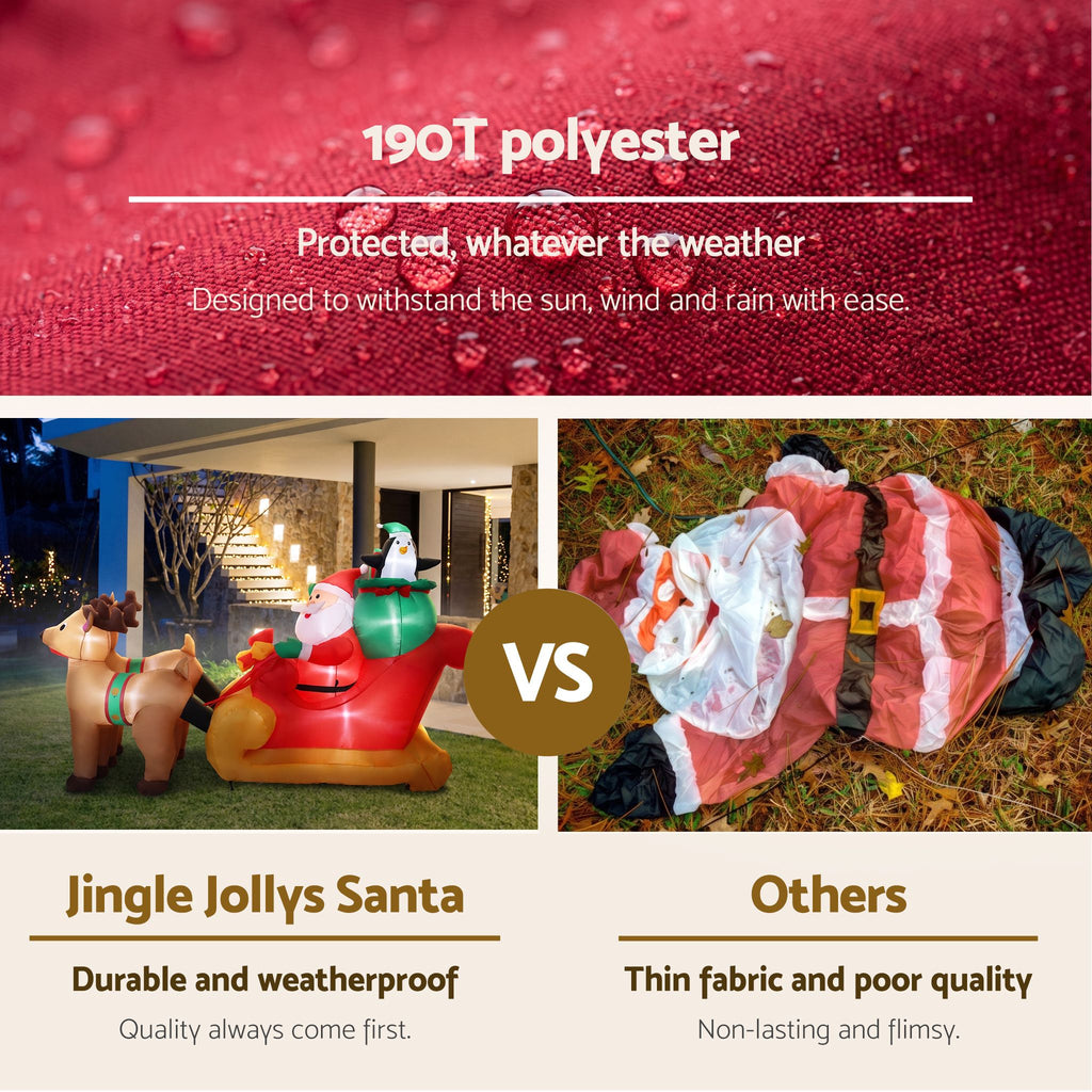 Inflatable Santa's Sleigh, 2.2m