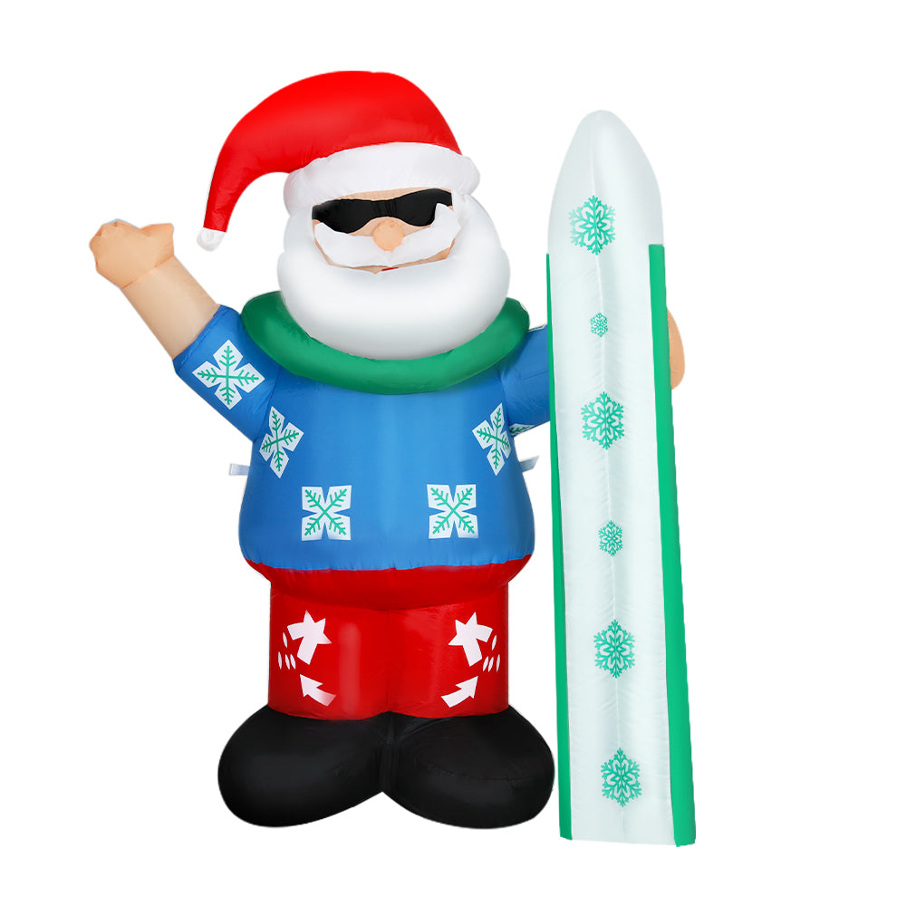 Inflatable Santa, 1.6m