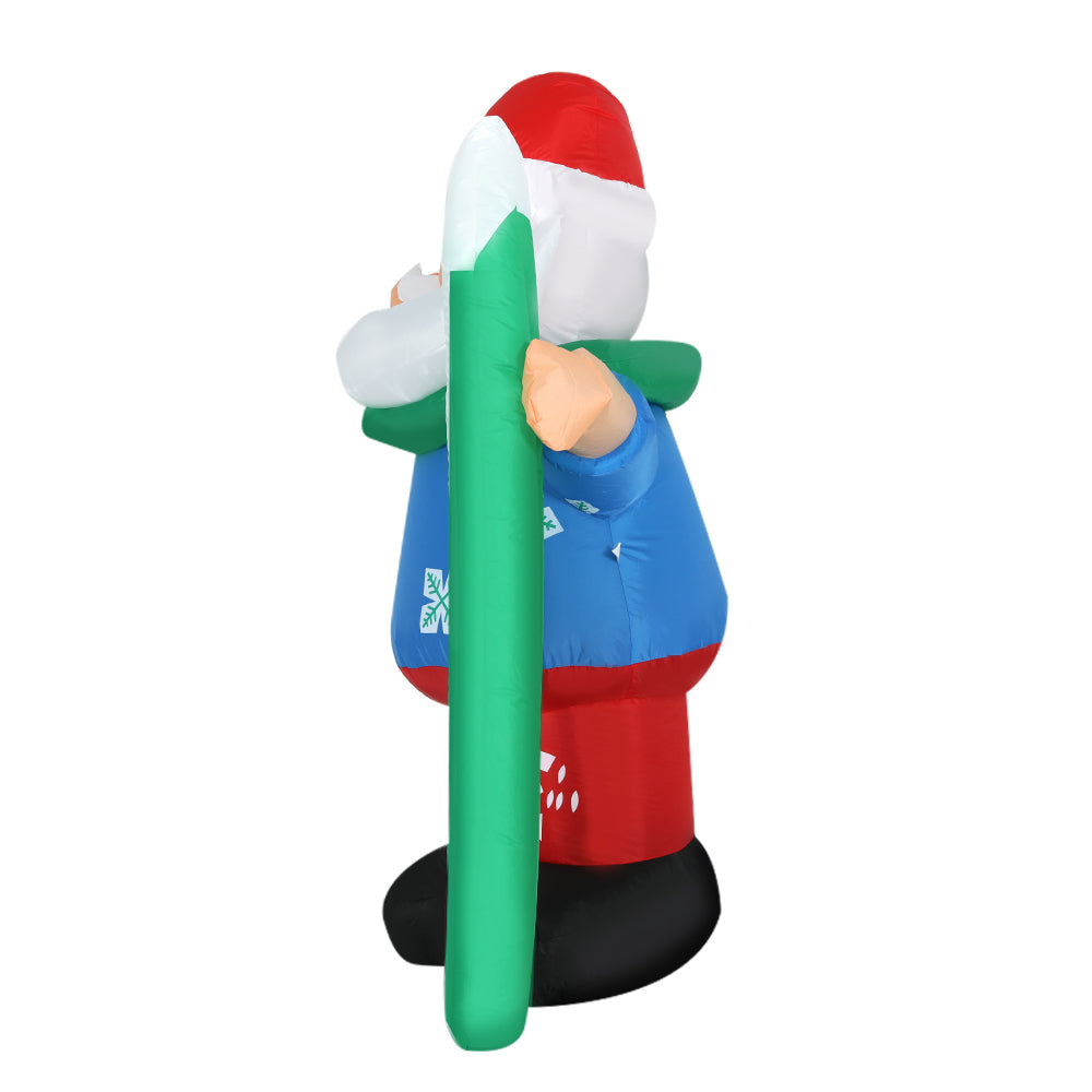 Inflatable Santa, 1.6m