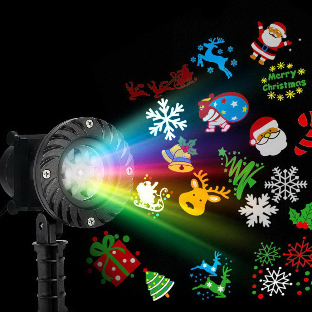 Christmas Light Projector, 12 Festive Designs