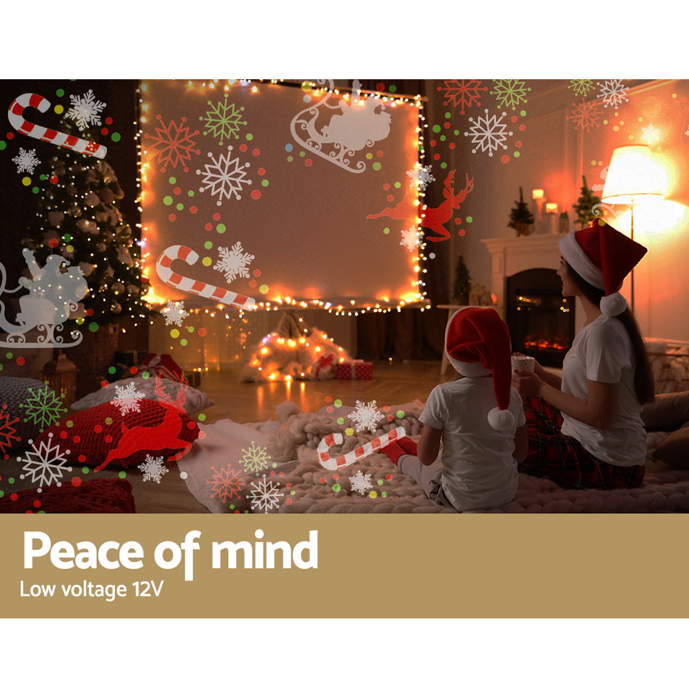 Christmas Light Projector, 12 Festive Designs