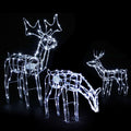 Light-Up Reindeer Family, Set of 3, 250 LEDs