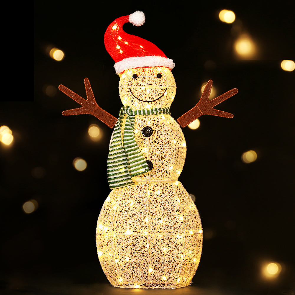 Light-Up Snowman, 97cm, 80 LEDs