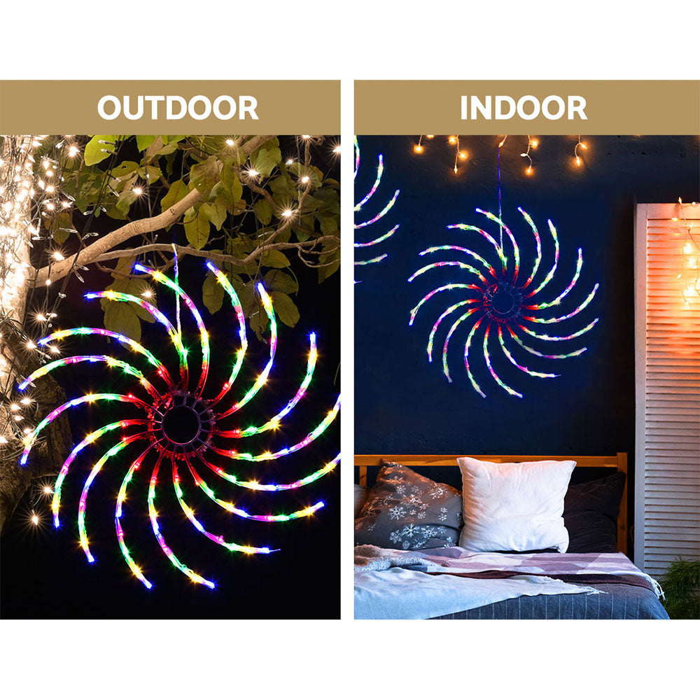 Spinning Light-Up Christmas Motif, 50cm, 128 LEDs
