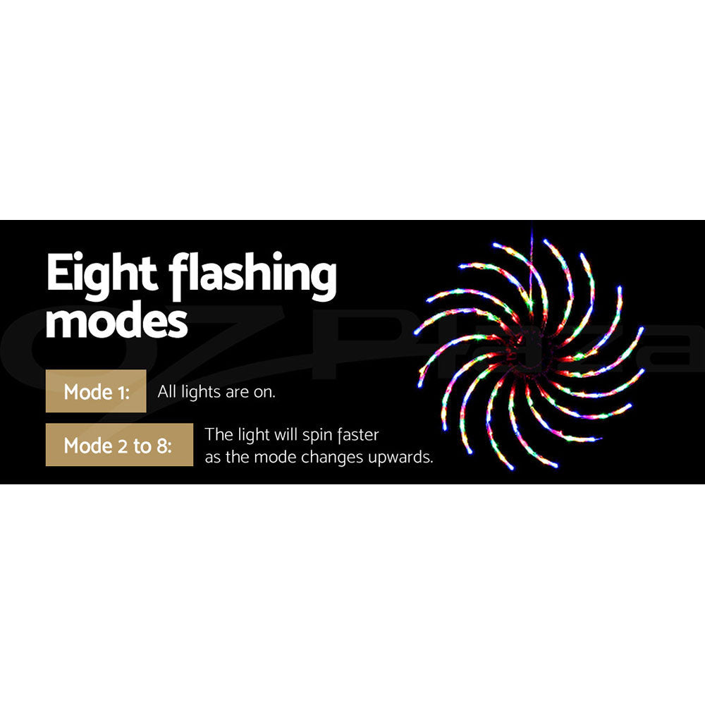 Spinning Light-Up Christmas Motif, 50cm, 128 LEDs