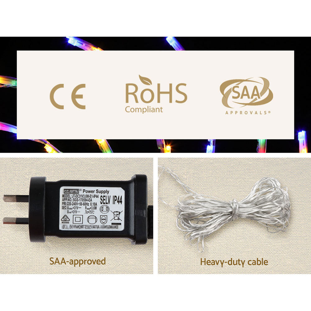 Spinning Light-Up Christmas Motif, 50cm, 128 LEDs