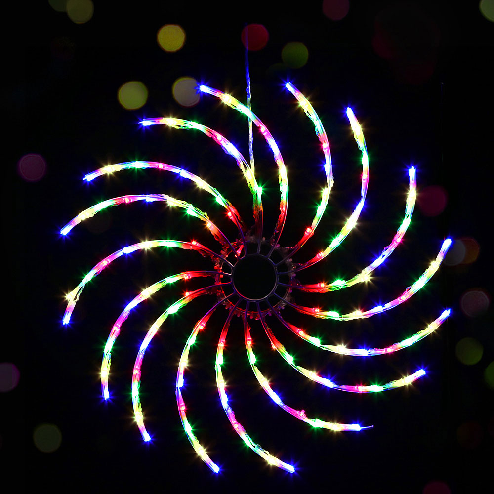 Spinning Light-Up Christmas Motif, 50cm, 128 LEDs