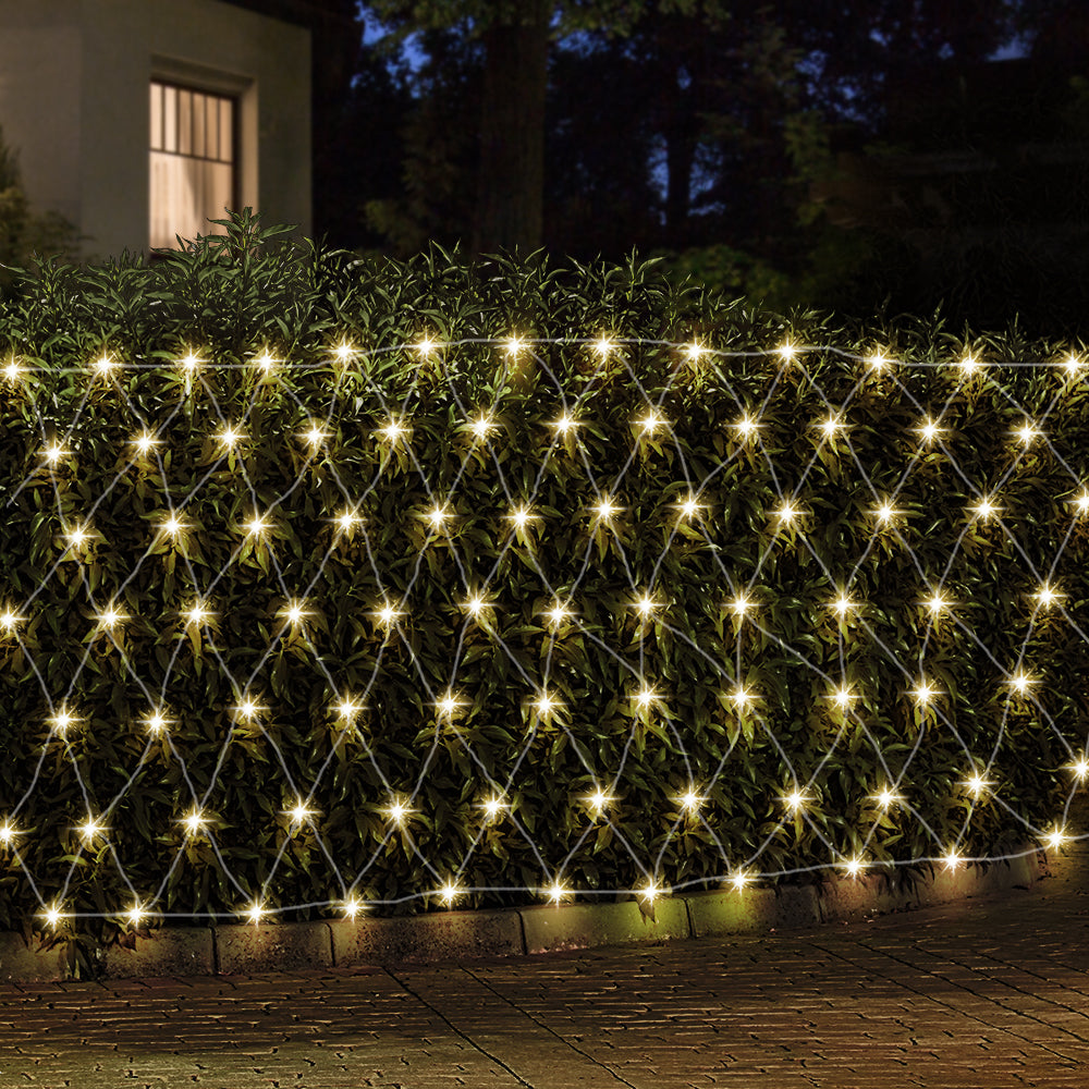 Warm White Net Lights, 4m x 6m, 1000 LEDs