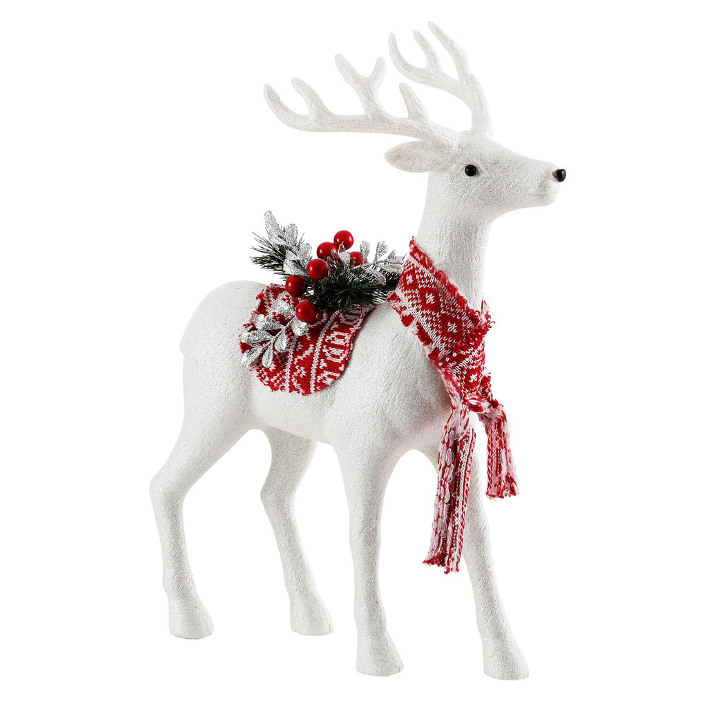 Glitter Reindeer Figurine, 45cm