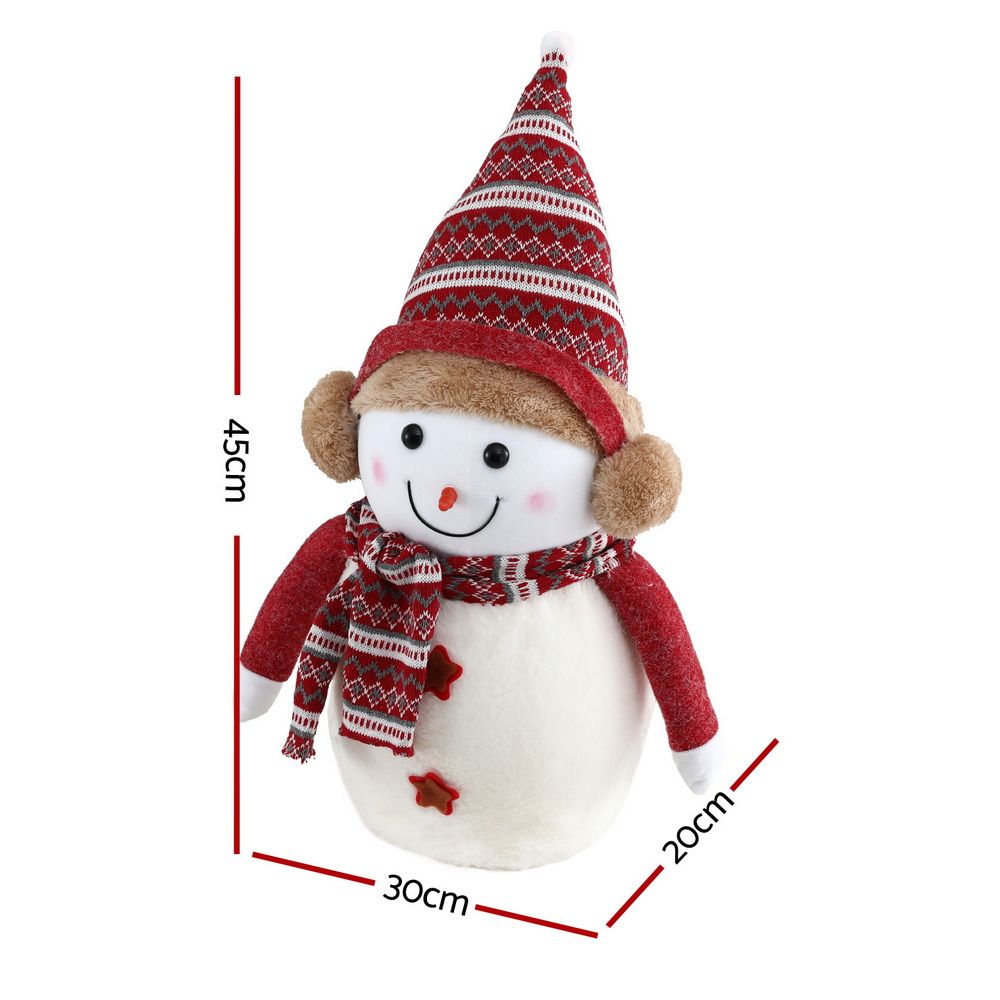 Handcrafted Snowman Ornament, 45cm