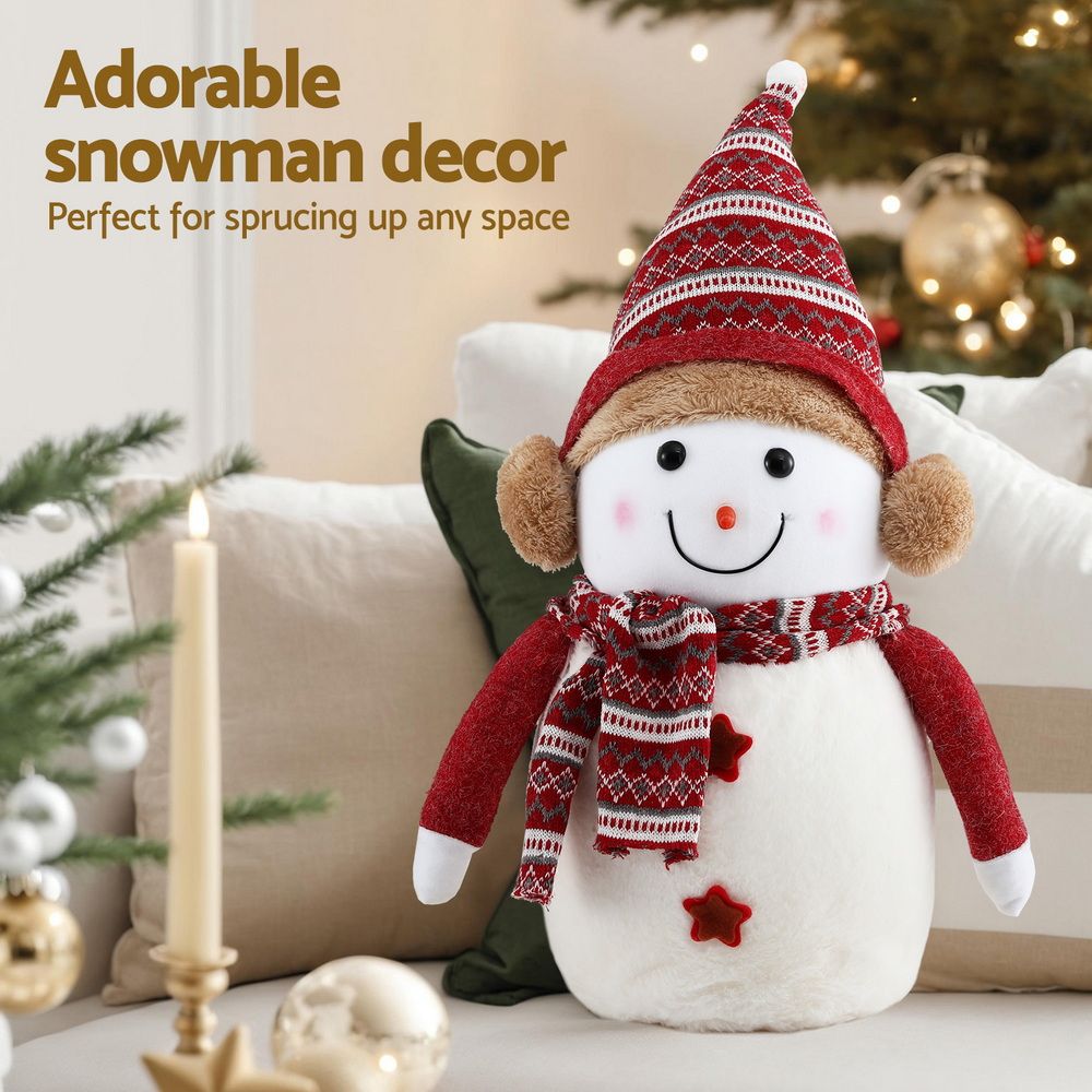 Handcrafted Snowman Ornament, 45cm