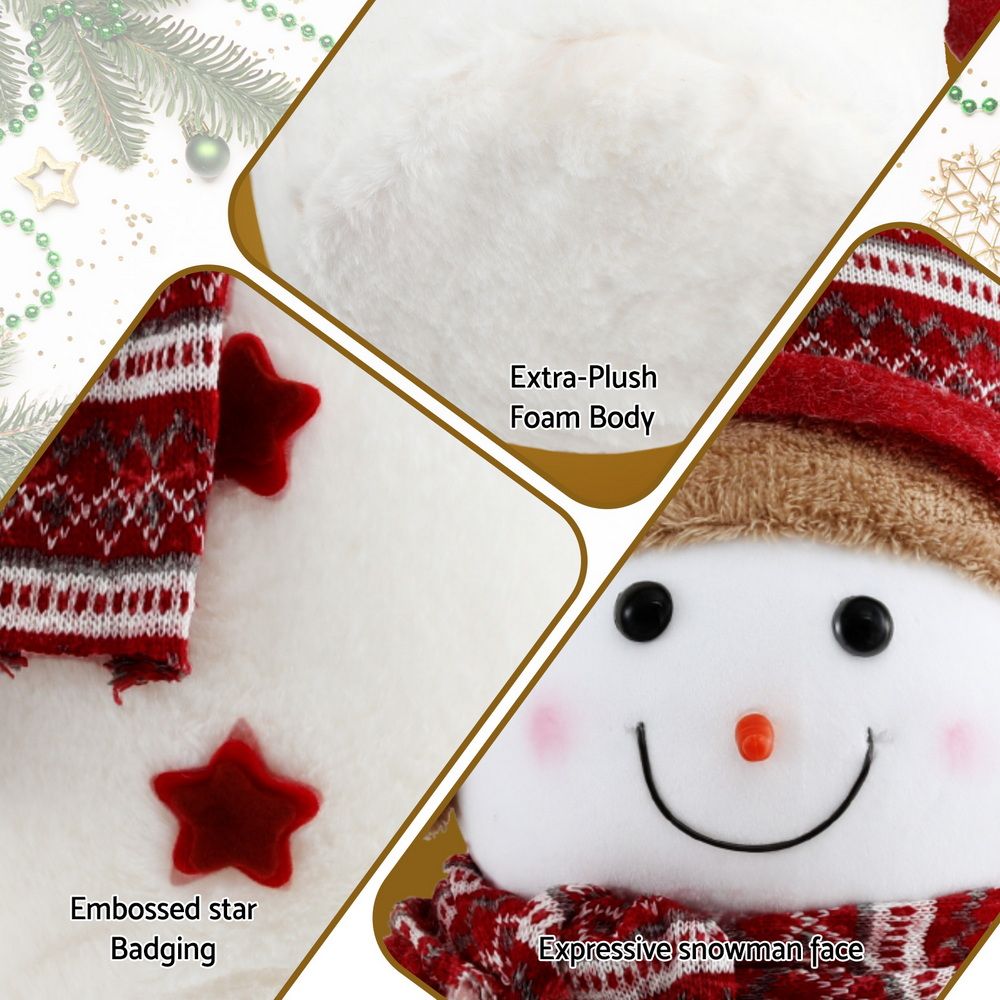 Handcrafted Snowman Ornament, 45cm
