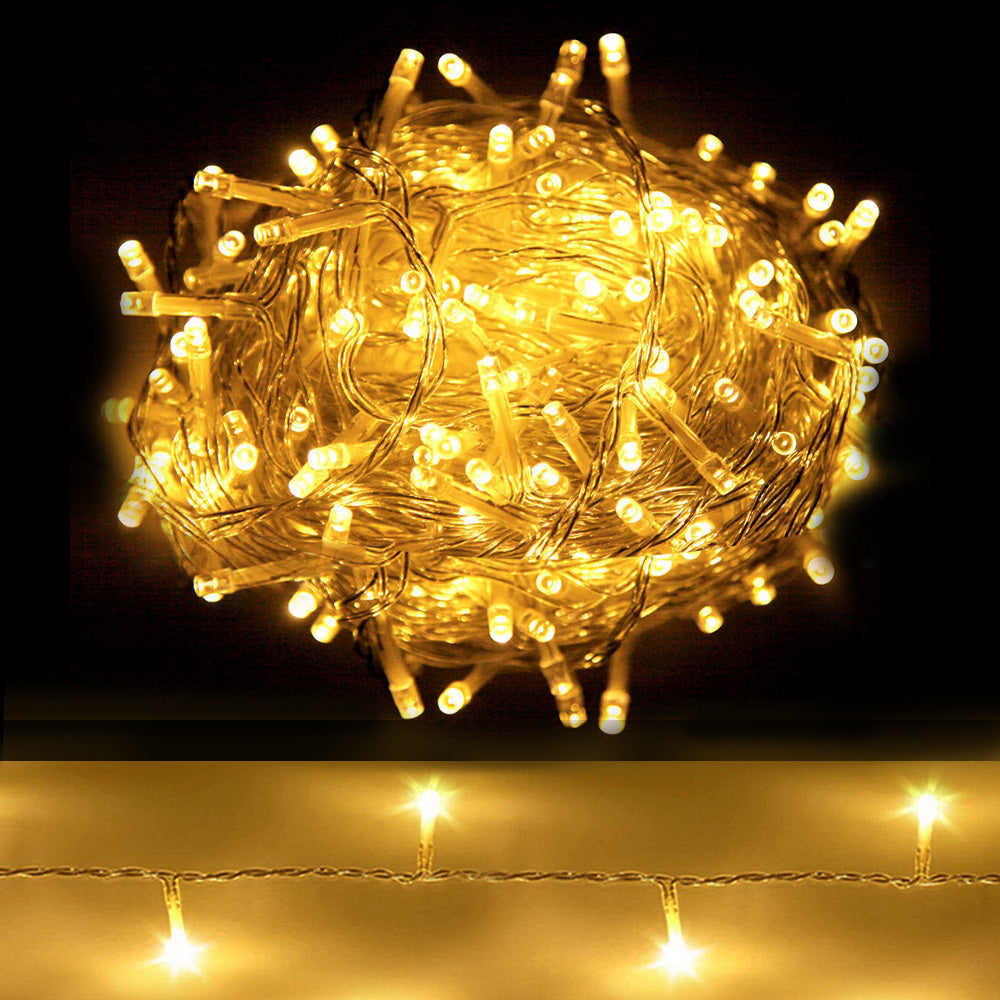 Warm White Christmas String Lights, 100m, 500 LEDs
