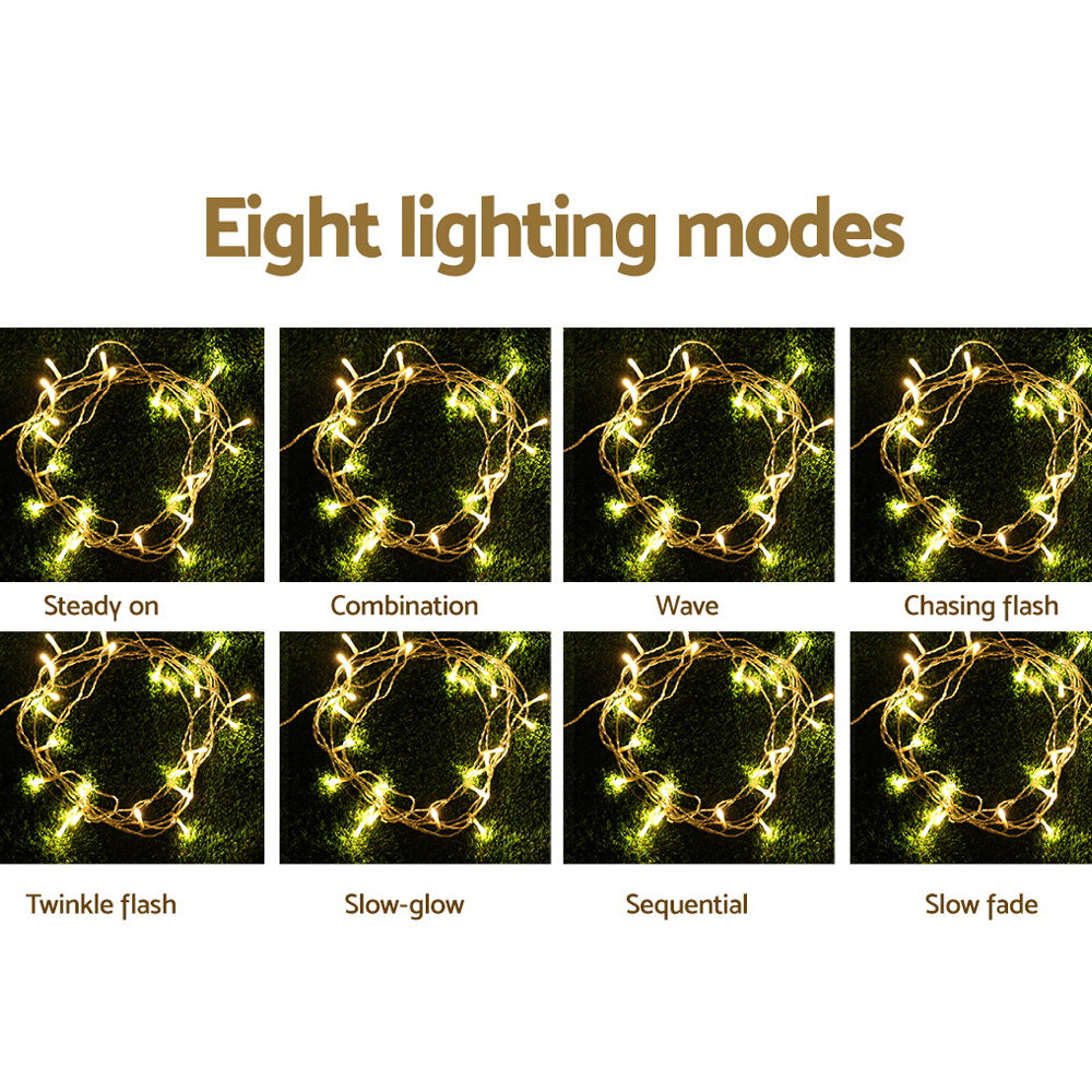 Warm White Christmas String Lights, 100m, 500 LEDs