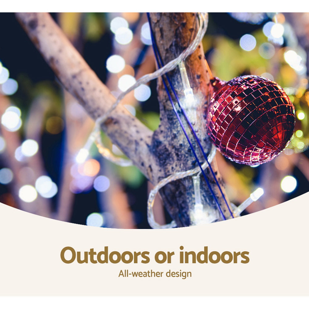 Cool White Christmas String Lights, 100m, 500 LEDs